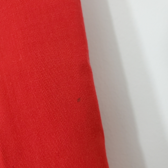 Diane Gilman Red 100% Wool Dress, Size 12 - Picture 7 of 14